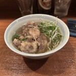 もつ焼とテール デンスケ - テール（ネギ避けたver）