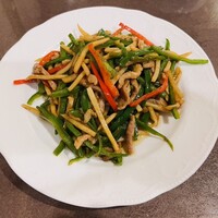 中国料理 盤古殿 新横浜プリンスホテル店 - 豚肉細切りとピーマンの炒め（チンジャオロース）