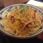 丸亀製麺 - 鶏ねぎ冷かけ