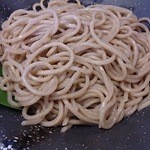 麺や　つるり - 荒挽全粒粉♪