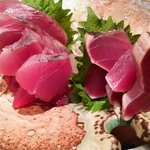 あおい寿司 - 鰹刺身とたたき