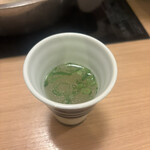 水炊きのスープ