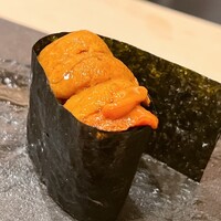 鮨 しづめ - 根室の馬糞ウニ