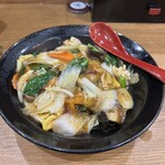 中華食堂 丸大 - 五目あんかけ焼きそば