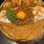 スパイスポスト - 「チキン&キーマ&ポークビンダル(s)(1550円)