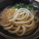 楽や - かけうどん　150円