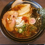 らーめんチキン野郎 - 播州インスパイ野郎（斜上から）