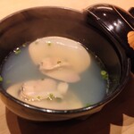すしやのたい悟 - 蛤の潮仕立て椀