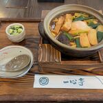 一心亭 - 味噌煮込みうどん一式