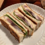 祇園ろはん - 名物　鯖サンド◎ 美味しさにビックリしました。