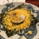 祇園ろはん - カラスミ餅　中にもカラスミが沢山入ってます！