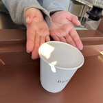 B-yond - チャイラテ  500円    お手々プライスレス。