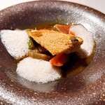 OTTO SETTE - 根葉とイワナのズッパ