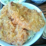 森田屋食堂 - 140630群馬　森田屋食堂　ソースかつ丼ミニ