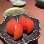 鶏匠 膳 - トマト酢漬け