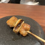 鶏匠 膳 - 皮付きせせり