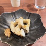 鶏匠 膳 - シャキシャキ蓮根
