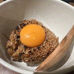 炭火焼 鳥夢 - 焼きおにぎりを