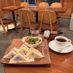 サイフォニスタ - サンドイッチセット（900円）