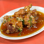 台湾ラーメン光陽 - 料理写真:２０２５年２月再訪：酢鶏 ハーフ☆