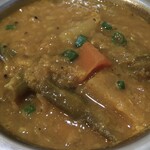 南インド料理 レジナ - 野菜たっぷりで美味しいサンバル