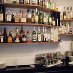 レザンファン ギャテ - カウンタ席からの眺め