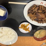 箱ざき食堂～米ともつ煮 ホルモン定食～ - 