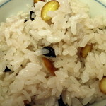 やすこの夢茶屋 - ななつぼしの豆ご飯