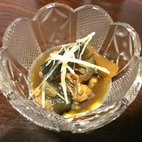 大市 - ○鍋コース(24000円)・先付 すっぽんの肉のしぐれ煮