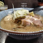 灼味噌らーめん 八堂八 - 味噌らーめん 1200円、味玉 150円