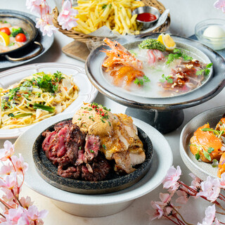 ビアガーデン・BBQプランで乾杯！