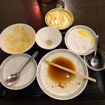 永楽 - 油淋鶏定食850円（ランチは、炒飯、麻婆豆腐ほか、食べ放題）