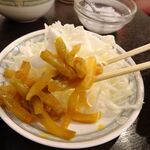 永楽 - 油淋鶏定食850円（ランチは、炒飯、麻婆豆腐ほか、食べ放題）