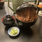 明治亭 駒ヶ根本店 - ソースロースカツ丼¥1630