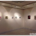 店舗奥のギャラリースペース