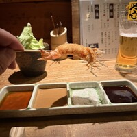 串揚げキッチン だん 十三店 - 車海老