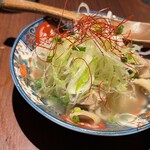 隠れ家個室居酒屋 音音 - 塩モツ煮