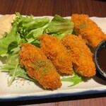 隠れ家個室居酒屋 音音 - カキフライ