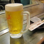 ねぎ焼やまもと - 生ビール