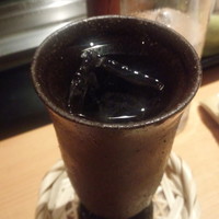 鮨と豆腐料理　あい田 本店 - 焼酎ロック。飲みすぎます