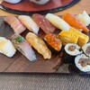 鮨 瑠璃 - 握り10貫とかんぴょう巻き半分