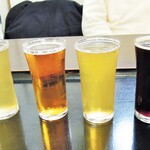 奥出雲 そば処 一福 - クラフトビールの飲み比べ
