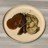GRIGLIA Pagina - 炭火焼き 知多牛ハンバーグステーキ ¥2,200