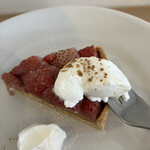喫茶tton - 生クリームを盛って、いただいてみた！