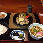 吉家 - 地どり塩焼き定食
            