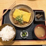 本町 地酒や わだち - 肉巻き定食