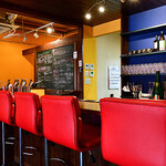 七輪酒場 白川龍馬 - カウンター席