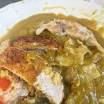 琉菊 - 何処かで食べた記憶のカレー餃子にしてみた。極上の美味さです