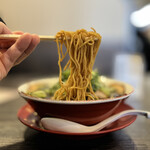 中華そばマルキ商店 - 松本ブラック 880円