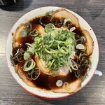 中華そばマルキ商店 - 松本ブラック 880円